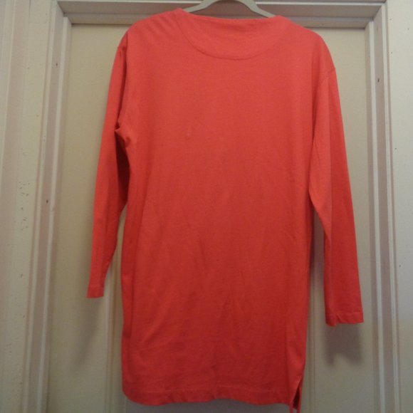 VINTAGE SEGRETS SUN PRINTS TEE SHIRT TUNIC DRESS W GEO EMBLEMS S - Picture 4 of 5